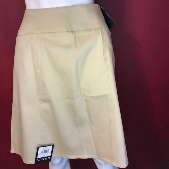 Chaus Women’s Khaki Skirt Size 14 - Picture 5 of 7